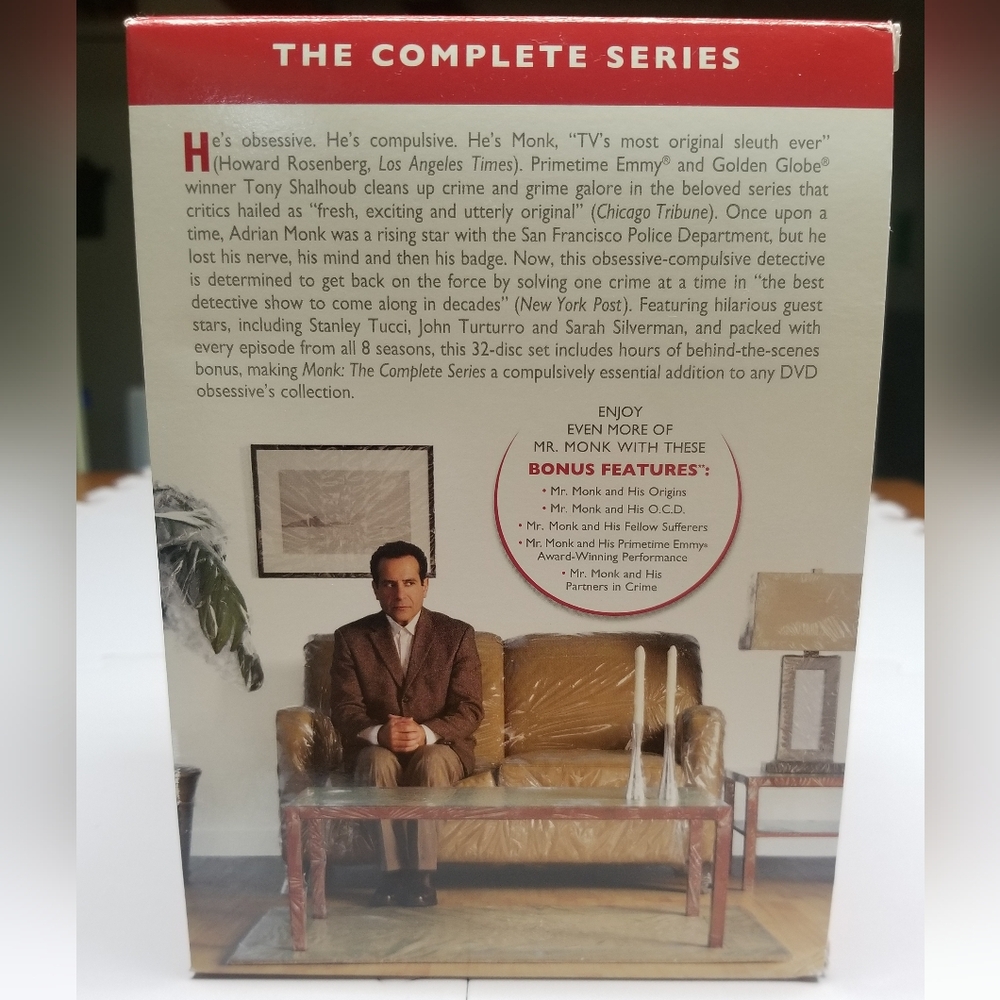 Monk: The Complete Series DVD Box Set - Picture 3 of 6
